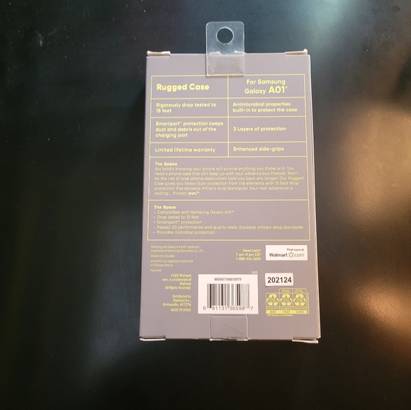 Samsung Galaxy A01 Rugged Phone Case Unopened Damaged Packaging Unopen With Tags - Picture 6 of 11